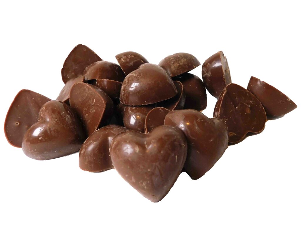 50mg THC Chocolate Hearts